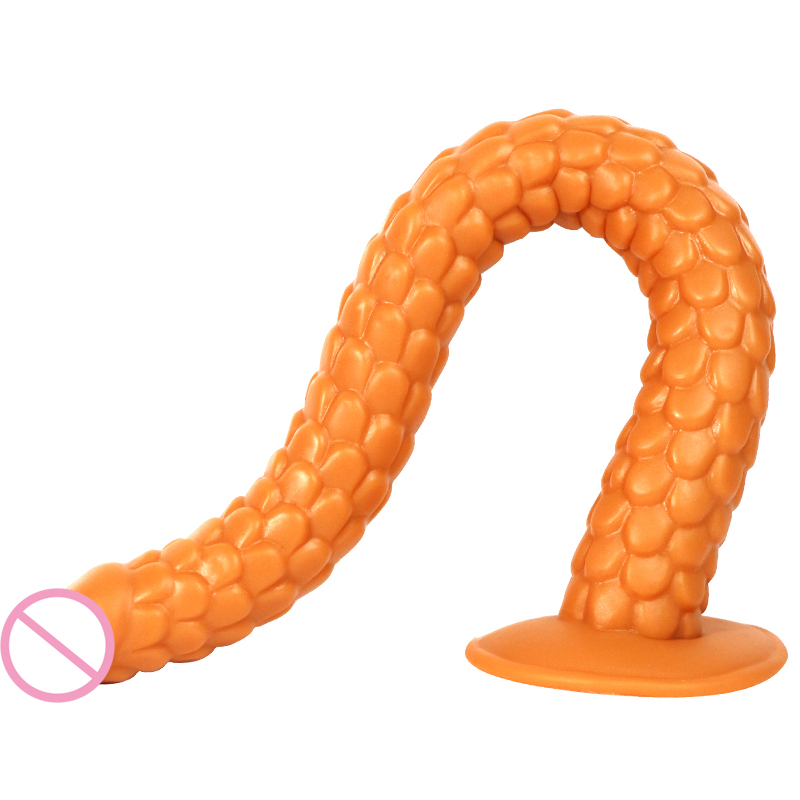 Extra Long Silicone Anal Dildo Unisex Adult Erotic Toy Soft Big Butt Plug Expander For Men Women Gay Anus Pleasure - 2