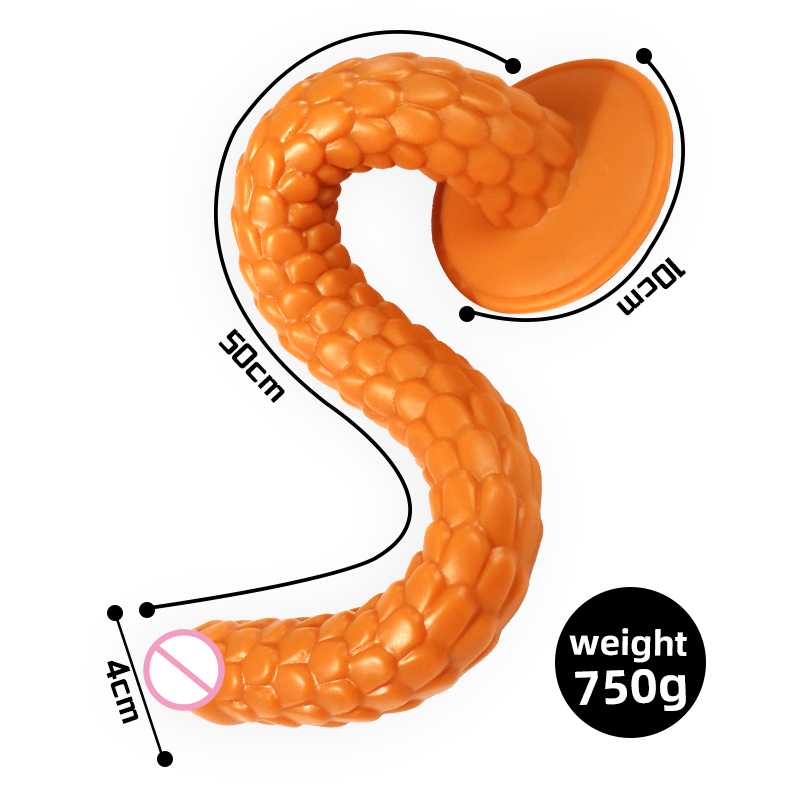 Extra Long Silicone Anal Dildo Unisex Adult Erotic Toy Soft Big Butt Plug Expander For Men Women Gay Anus Pleasure - 7
