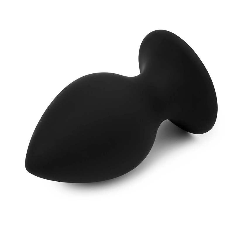 Black Silicone Anal Plug Set Soft Large Suction Cup Dildos For Men Adult Gay Erotic Sex Toys - 1