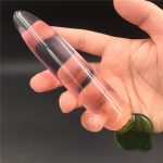 15 5x2 8cm Pink Radish Glass Crystal Dildo Anal Plug G Spot Dilation Vaginal Massage Stimulate Sex Toys For Couples - 4