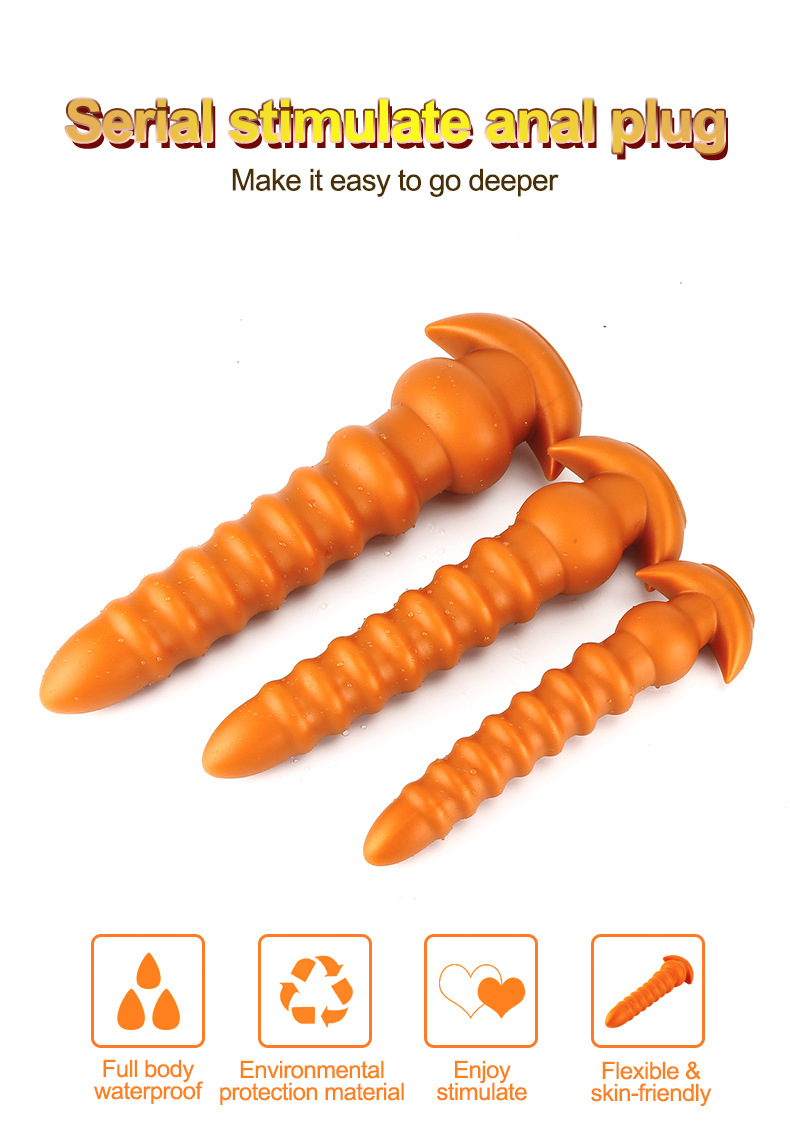 Silicone Large Anal Dildo Butt Plug Prostate Massager Adult Sex Toy For Women Gay Vaginal And Clitoral Pleasure - 8