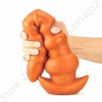 Silicone Big Anal Dildo Butt Plug Prostate Massage Adult Sex Toy For Women Gay Vaginal Clitoral Stimulation - 4