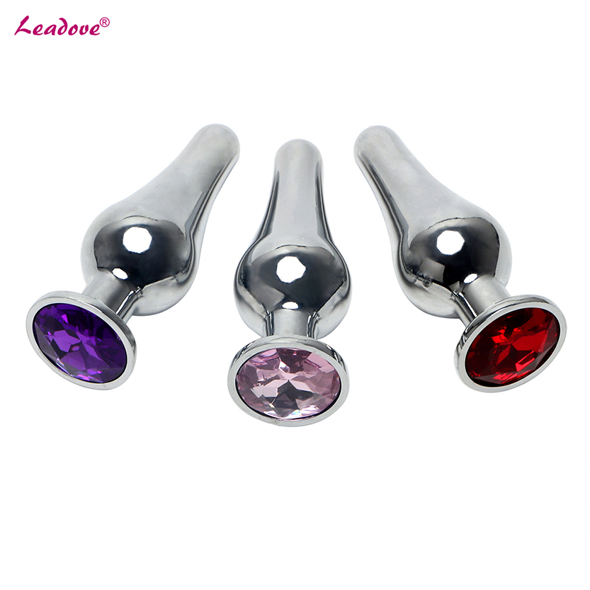 Small Size Metal Anal Plug For Prostate Massage Erotic Adult Toy For Men Women Lgbtq Gs0309s - 1