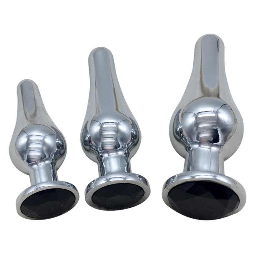 Small Size Metal Anal Plug For Prostate Massage Erotic Adult Toy For Men Women Lgbtq Gs0309s - 4