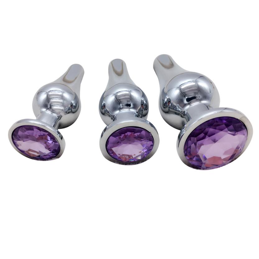 Small Size Metal Anal Plug For Prostate Massage Erotic Adult Toy For Men Women Lgbtq Gs0309s - 7