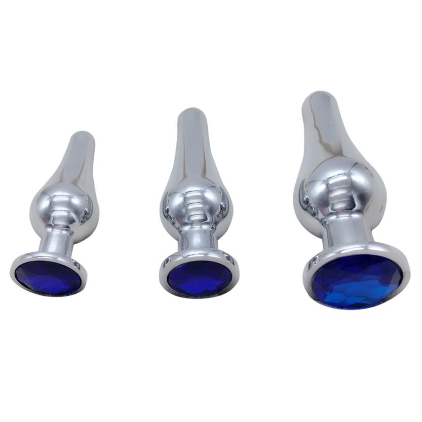 Small Size Metal Anal Plug For Prostate Massage Erotic Adult Toy For Men Women Lgbtq Gs0309s - 8