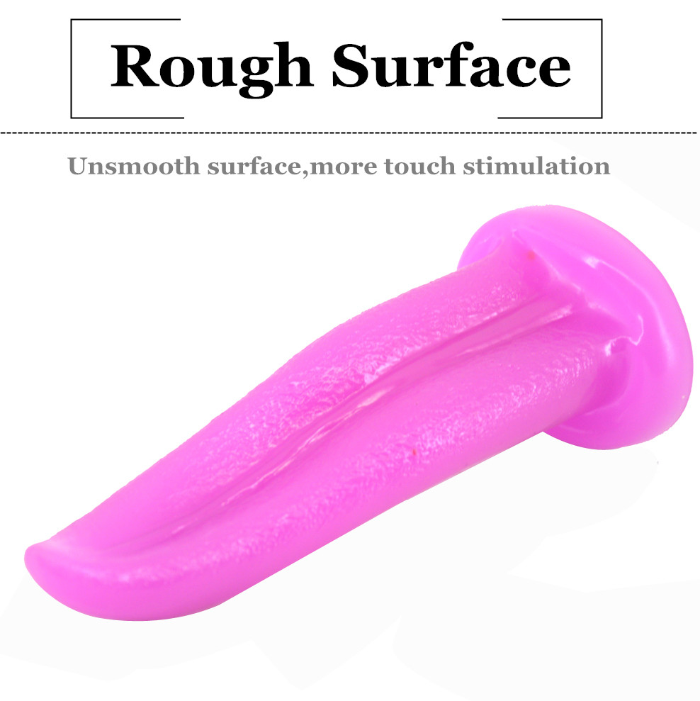 Silicone Tongue Teaser Dildo Gspot And Clit Stimulator Adult Sex Toy For Women Anal Plug Sensual Foreplay Masturbation Device - 7