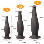 Bottle Anal Dildo Soft Silicone Butt Plug Prostate Massager Vagina Masturbation Cock Adult Sex Toys For Women Shop Dick - 4