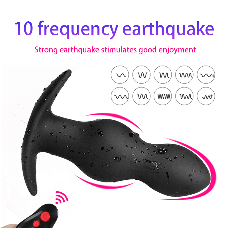 Wireless Remote Control Bullet Vibrator Anal Plug Prostate Massager Dildo For Women Men Gay Sex Toy Butt Plug - 8