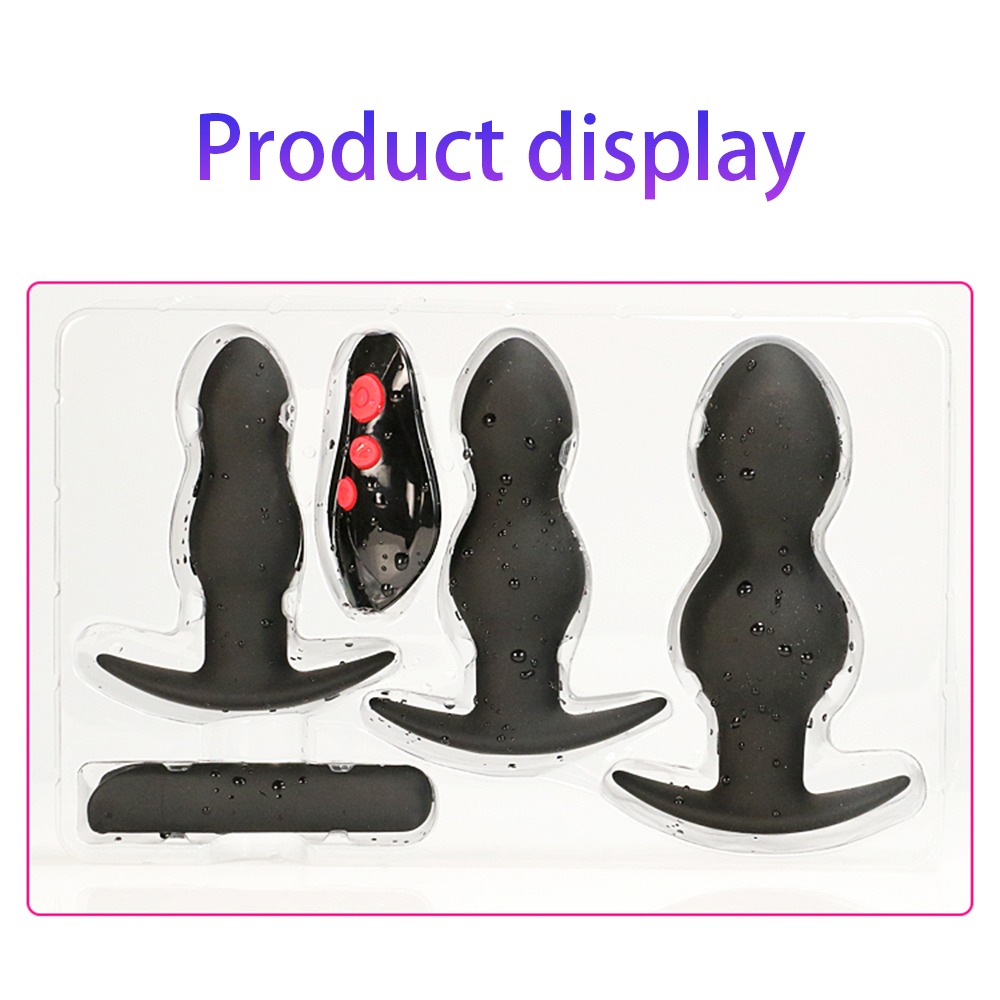 Wireless Remote Control Bullet Vibrator Anal Plug Prostate Massager Dildo For Women Men Gay Sex Toy Butt Plug - 15