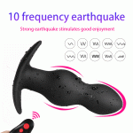 Bullet Vibrating Anal Plugs Wireless Remote Dildo Vibrator Sex Toys For Woman Male Gay Anus Prostate Massager Butt Plug - 2