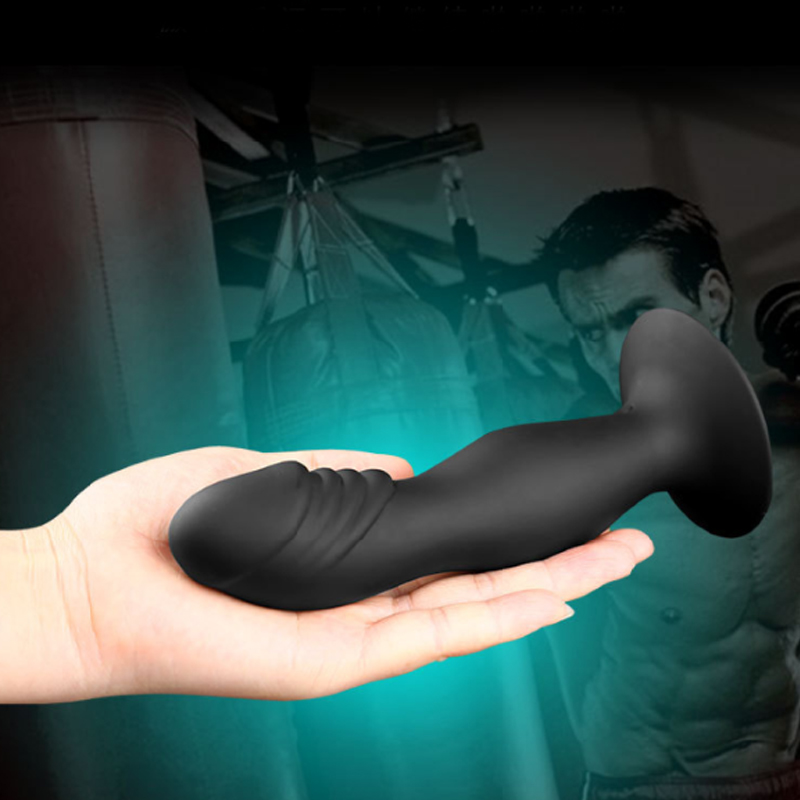 Prostate Vibrating Massager Anal Plug Waterproof 10 Powerful Stimulation Modes Silicone Adult Sex Toy For Men - 4