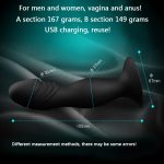 Vibrating Prostate Massager Men Anal Plug Waterproof Powerful 10 Stimulation Butt Silicone Sex Toys For Adults - 2
