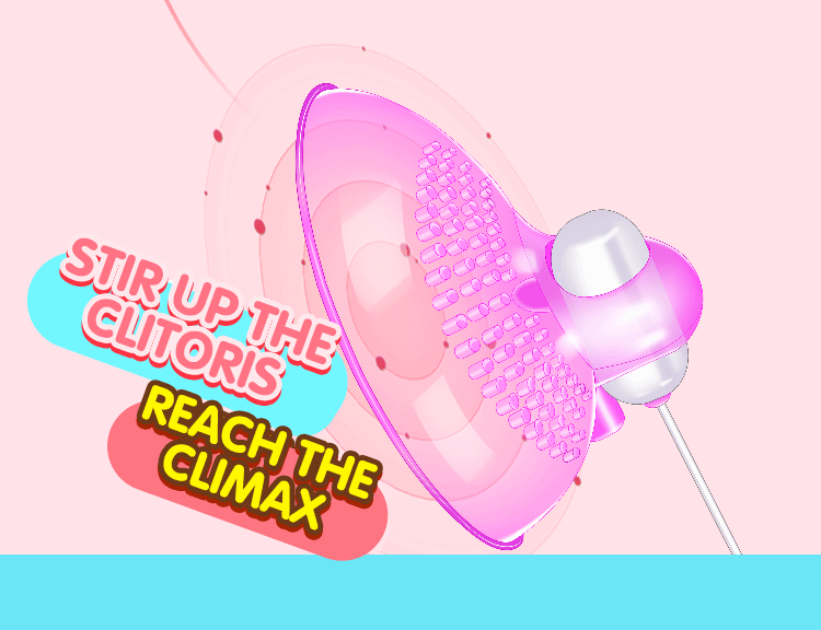 Lick Tongue Nipple Vibrator Clitoris Stimulator Breast Massage Sucker Cup Oral Sex Toy For Couples - 2