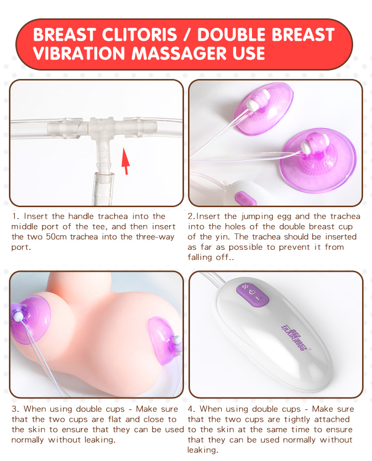 Lick Tongue Nipple Vibrator Clitoris Stimulator Breast Massage Sucker Cup Oral Sex Toy For Couples - 7