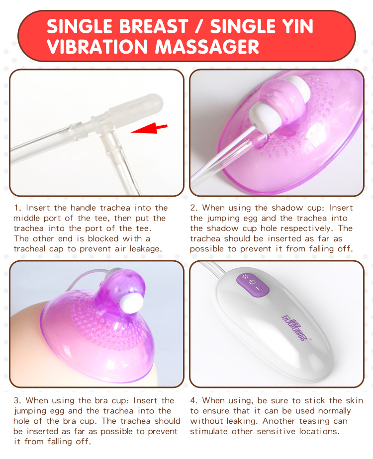 Lick Tongue Nipple Vibrator Clitoris Stimulator Breast Massage Sucker Cup Oral Sex Toy For Couples - 8