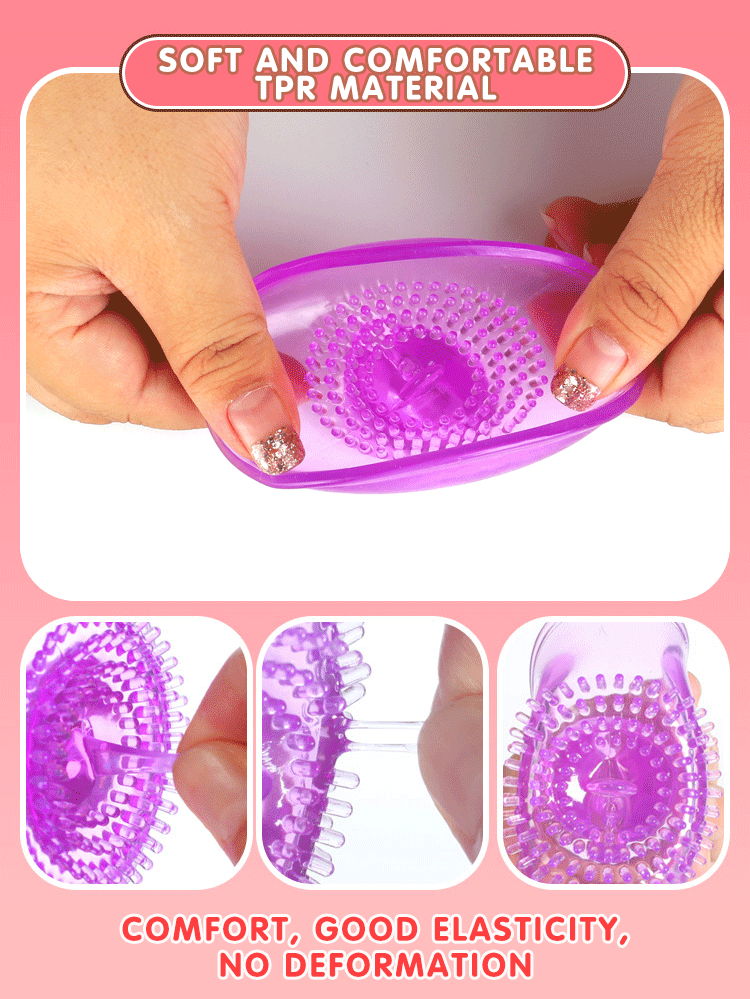Lick Tongue Nipple Vibrator Clitoris Stimulator Breast Massage Sucker Cup Oral Sex Toy For Couples - 14