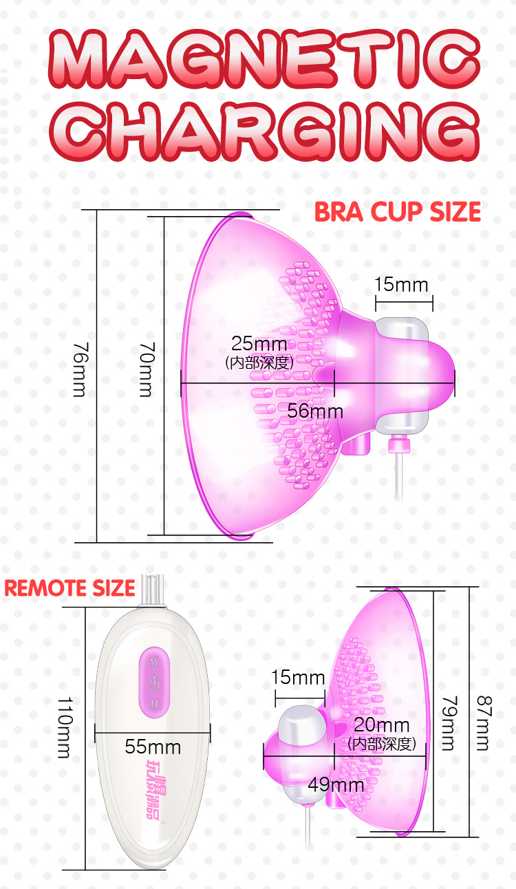 Lick Tongue Nipple Vibrator Clitoris Stimulator Breast Massage Sucker Cup Oral Sex Toy For Couples - 21