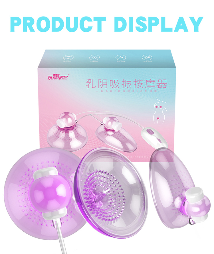 Lick Tongue Nipple Vibrator Clitoris Stimulator Breast Massage Sucker Cup Oral Sex Toy For Couples - 23