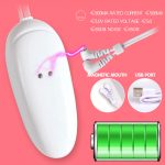 Lick Tongue Nipple Vibrator Breast Massage Clitoris Stimulator Sucker Cup Oral Sex Toys For Couple Pump - 5