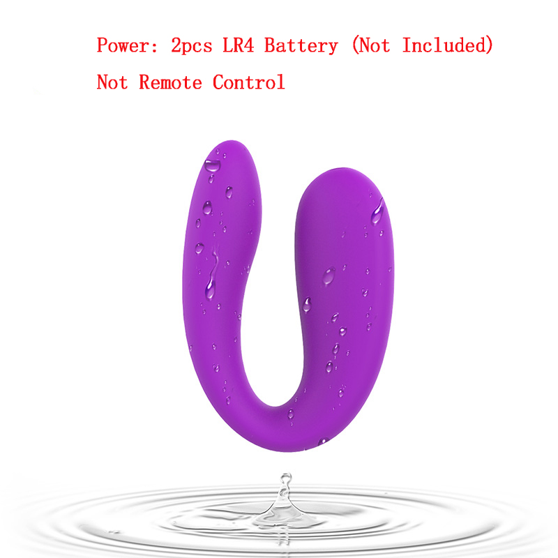 Usb Rechargeable Dual Vibrators Wireless Gspot Stimulation Utype Adult Toy For Couples Massager Sex Toy For Women - 14