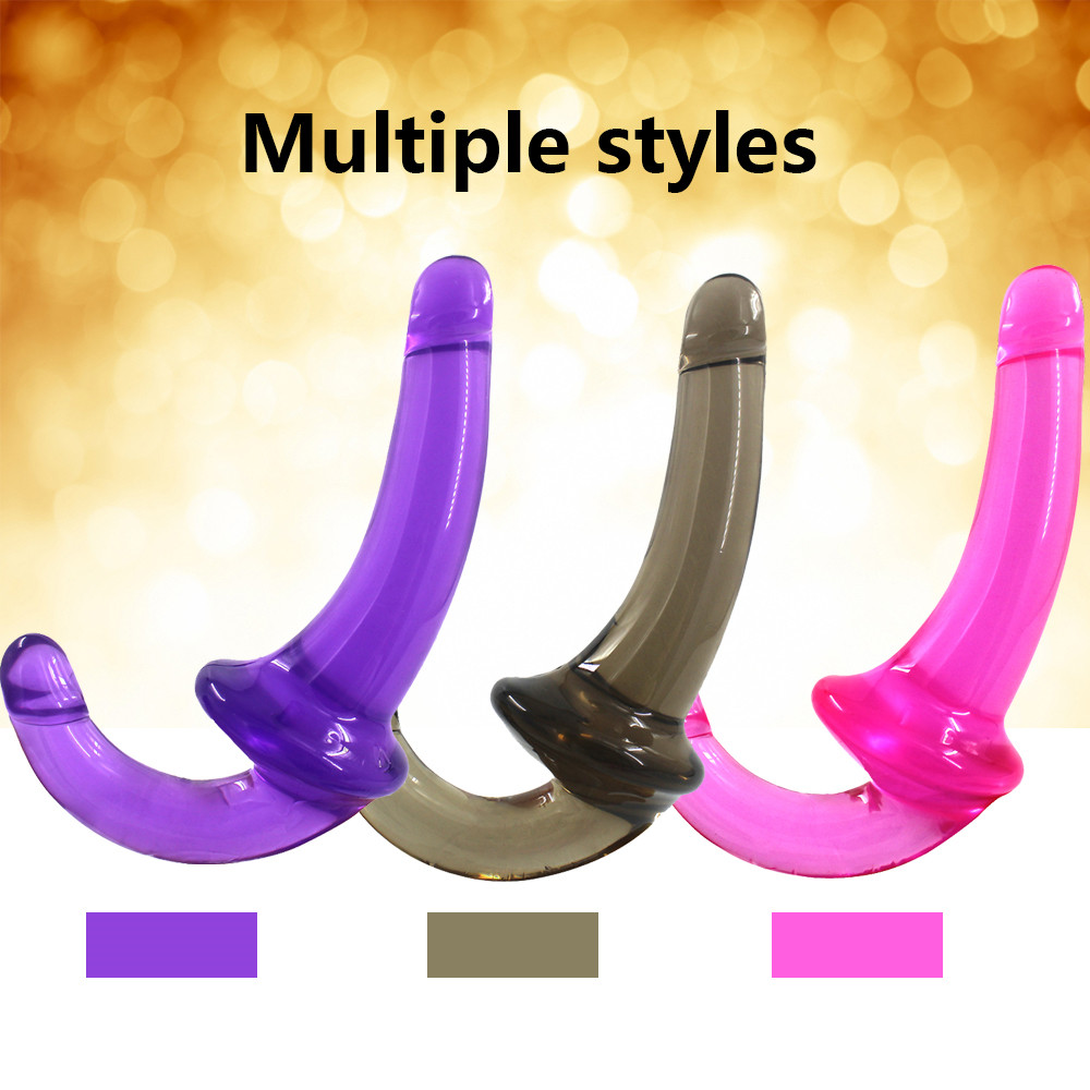 Strapless Strapon Double Ended Dildo For Lesbian Anal Vaginal Stimulation Adult Sex Toy Genderneutral Pleasure Tool - 1