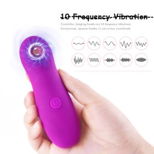 Powerful Nipple Sucking Vibrator Tongue Vibrating Clit Sucker Blowjob Clitoris Stimulator Etotic Sex Toys For Women Masturbator - 2