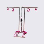 Top Stainless Steel Bdsm Bondage Frame Torture Device Arm Wrist Leg Ankle Restraint Handcuffs Neck Corset Collar Anal Hook Dildo - 4