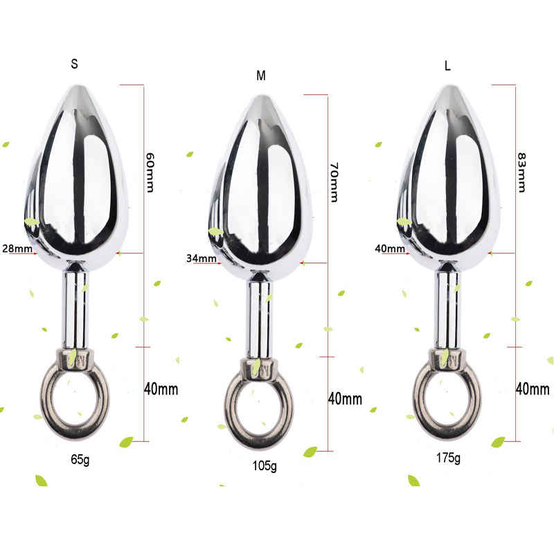 Bdsm Bondage Kit With Metal Anal Plug Vagina Spreader Clamp Chain Set Adult Couple Sex Game Accessory - 7