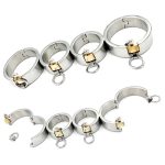 Stainless Steel Lock Connect Handcuffs Shackle Adult Game Manacles Restraints Sex Salve Products Bdsm Toys For Couples G7-6-115