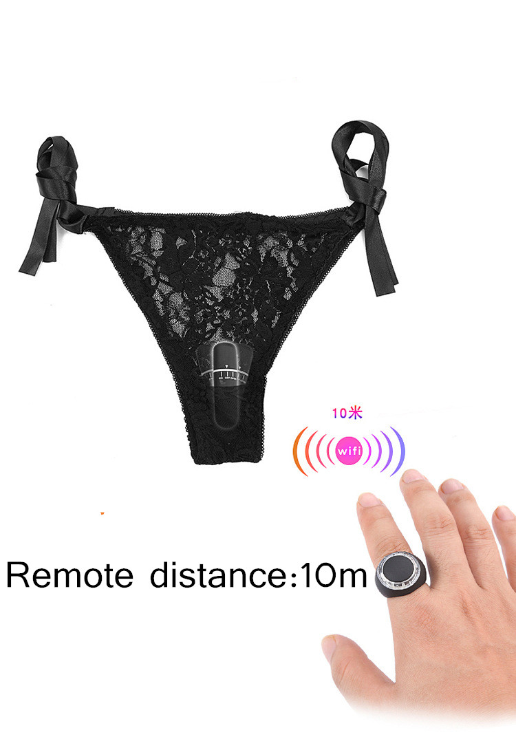 Wireless Remote Control Bullet Vibrator Clitoral Stimulator With Lace Lingerie Mini Adult Pleasure Toy For Women - 2