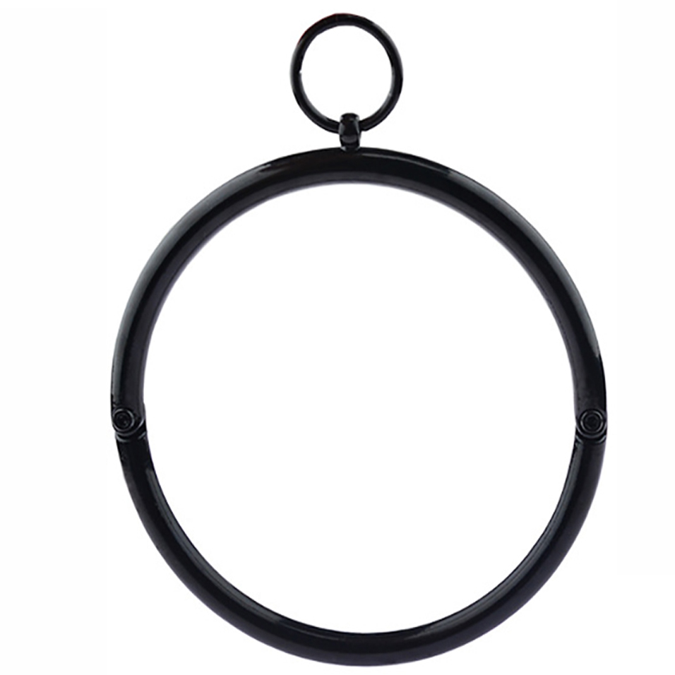 Camatech Womens Stainless Steel Lockable Bondage Choker Slave Metal Oring Neck Collar With Lock Restraint - 6