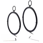 Camatech Slave Metal Locking Neck Collar Restraint Sm Stainless Steel Lockable Choker O-rings Necklace Bondage For Women Sex Toy - 3