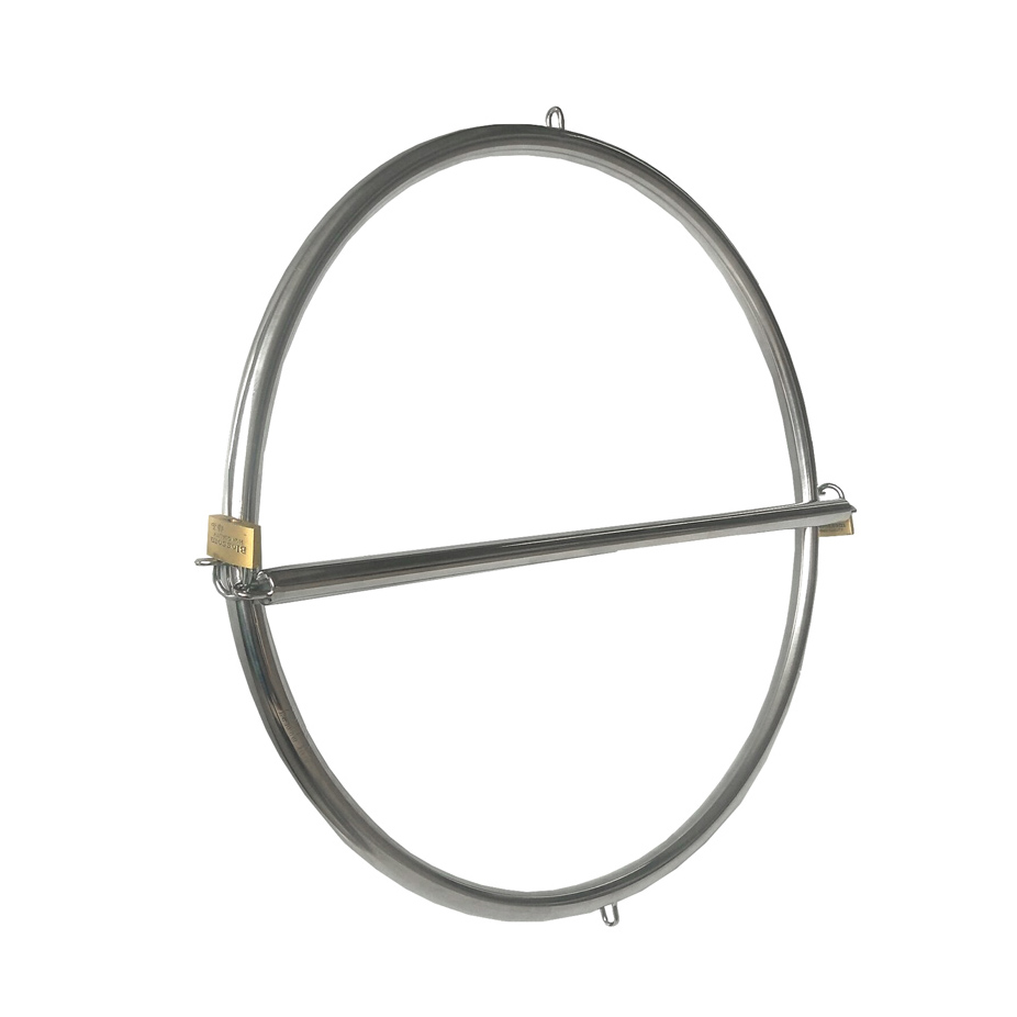 Beeger Adult Couples Stainless Steel Bondage Tools Waist Hip Restraints With Hanging Ring For Bdsm Fetish Play - 4