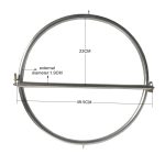 Beeger Hips Waist Bondage Hanging Ring Slave Restraints Bdsm Tools Sex Toys Adults For Couples Stainless Steel Fetish - 2