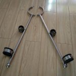 Stainless Steel Spreader Bar Open Leg Bdsm Torture Device Neck Collar Handcuffs Ankle Cuffs Adult Games Slave Bondage Restraints - 2