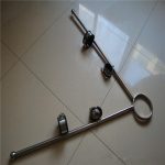 Stainless Steel Spreader Bar Open Leg Bdsm Torture Device Neck Collar Handcuffs Ankle Cuffs Adult Games Slave Bondage Restraints - 5