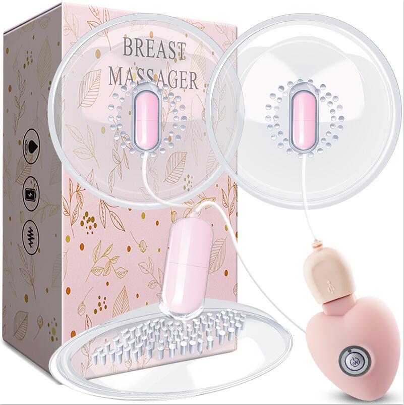 Silicone Nipple Sucker Massager With 20 Speed Remote Control Vibrating Breast Stimulator For Womens Pleasure And Masturbation - 2