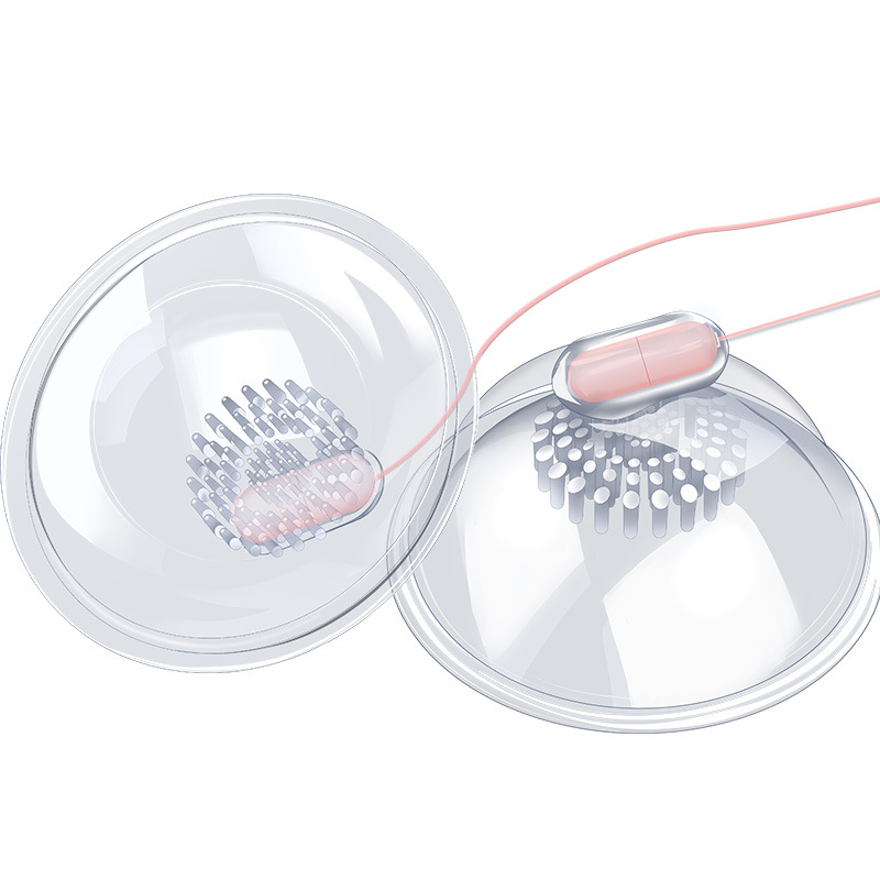 Silicone Nipple Sucker Massager With 20 Speed Remote Control Vibrating Breast Stimulator For Womens Pleasure And Masturbation - 3