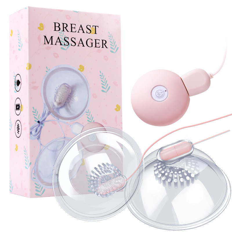 Silicone Nipple Sucker Massager With 20 Speed Remote Control Vibrating Breast Stimulator For Womens Pleasure And Masturbation - 6