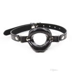 Erotic Toys Slave Bdsm Bondage Strap Lips O Ring Gag Fetish Silicone Open Mouth Blowjob Adult Sex For Couples - 3