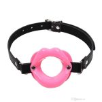 Erotic Toys Slave Bdsm Bondage Strap Lips O Ring Gag Fetish Silicone Open Mouth Blowjob Adult Sex For Couples - 4