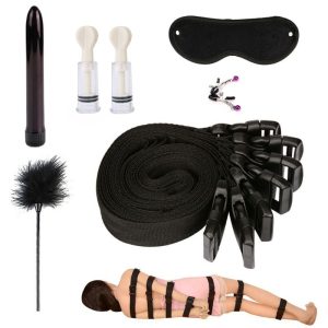 Adult Fun Toy Suit 12 Pcs Set Special Bundled Binding Sm Kit For Couple Sexy Toys