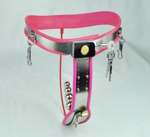 Stainless Steel Arc Style Female Chastity Belt With Vaginal Plug Bdsm Bondage Sex Games Fetish Wear Adult Product For Women