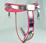 Stainless Steel Arc Style Female Chastity Belt With Vaginal Plug Bdsm Bondage Sex Games Fetish Wear Adult Product For Women - 6
