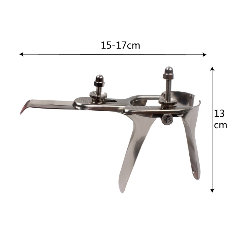 Quality Stainless Steel Vaginal Dilators Anal Speculum Colposcope Expansion Device Voyeuristic Sex Product For Couples - 7