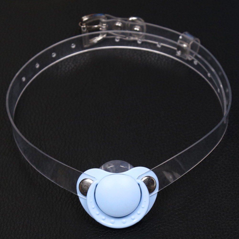Adjustable Transparent Silicone Mouth Gag Couples Bdsm Bondage Slave Toy Comfortable Adult Role Play Accessory - 8
