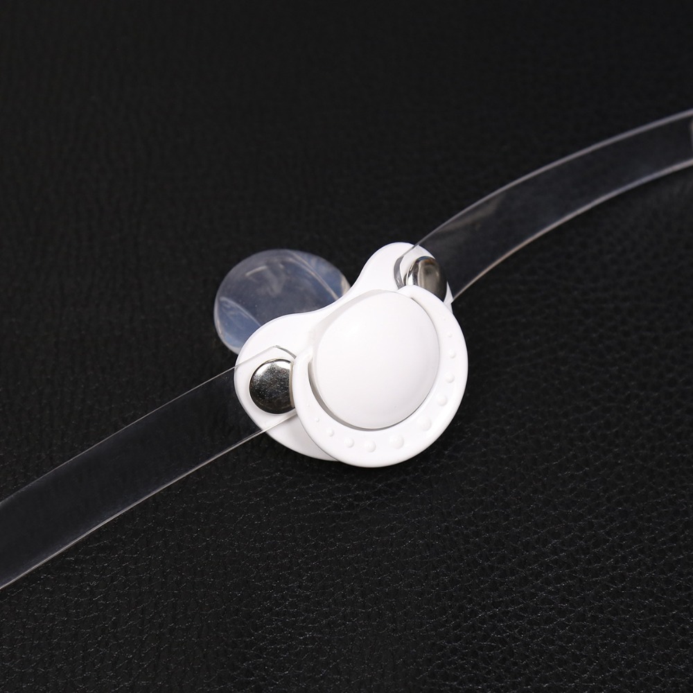 Adjustable Transparent Silicone Mouth Gag Couples Bdsm Bondage Slave Toy Comfortable Adult Role Play Accessory - 16