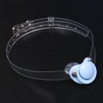 Slave Bdsm Bondage Mouth Gag Sex Toys Transparent Belt Adjustable Silicone Pacifier Couples Product - 6