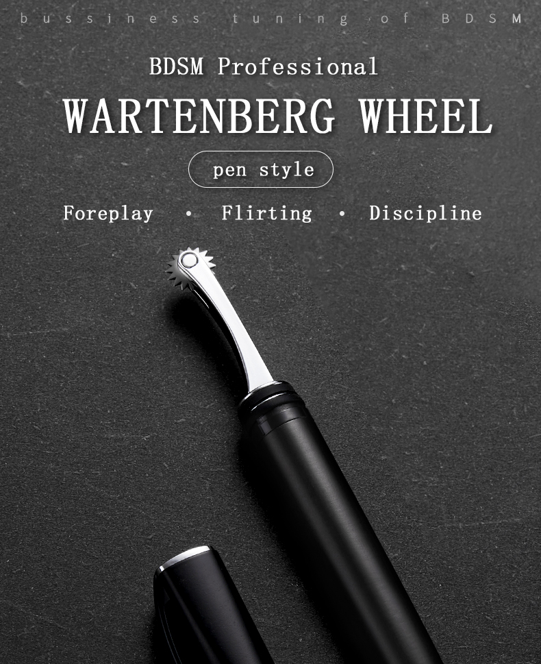 Stainless Steel Bdsm Wartenberg Wheel Adult Pleasure Toy Erotic Foreplay Tool Professional Discipline Pinwheel - 1
